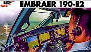 Piloting the Brand New Helvetic EMBRAER 190-E2 | Cockpit Views