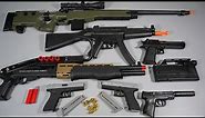 SWAT and Police Style Toy Gun - Shell ejecting SPAS12 - Glcok18C - MP5 -Sniper - Toy Guns Collection
