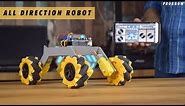 DIY Arduino Mecanum Wheels Robot | Smartphone Control