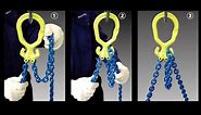 Unique Chain Slings - Adjust the Length to Your Lifting Purpose