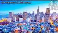 San Francisco, CA, USA in 4K UHD Drone