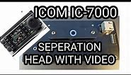 ICOM IC-7000 SEPERATION KIT -WITH VIDEO OUT /RJ45 CONNECTOR