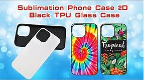 Custom 2D TPU Glass Printing Sublimation Blank Wholesale Cell Phone Phone Case