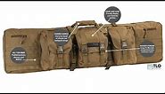 TLO Outdoors TDRC Series - Tactical Double Rifle Case - Huge Storage with Backpack Shoulder Straps