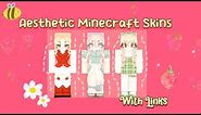 Aesthetic HD Minecraft Skins~ “Farm” Edition ~With Links~MCPE