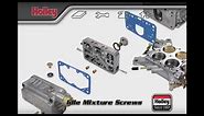 How To Adjust The Idle Mixture Screws On A Holley Carburetor