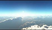 4K Screensaver | Flying Above The Clouds | Relaxing Animated Background Screensaver