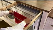 Pull Out Drawer Laundry Drying Rack