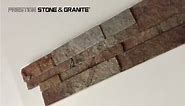 Prestige Stone & Granite Amber Falls 6 in. x 24 in. Natural Stacked Stone Veneer Panel Siding Exterior/Interior Wall Tile (2-Boxes/11 sq. ft.) TSAF-F-2