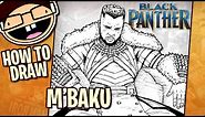 How to Draw M'BAKU (Black Panther) | Narrated Step-by-Step Tutorial