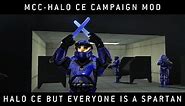 Halo MCC: Halo CE Campaign Mod - Halo CE But Everyone Is A Spartan