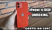 iPhone 12 RED | Unboxing | minhas impressões sobre esta cor.