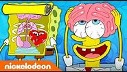 Every Time We See SpongeBob's Insides 🧠 | Nickelodeon Cartoon Universe