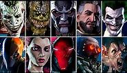 Batman Arkham Games - All Bosses & Ending with Cutscenes (4K 60FPS) Asylum, City, Origins & Knight