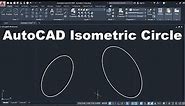 AutoCAD Isometric Circle