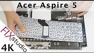 Acer Aspire 5 - keyboard replacement [4k]