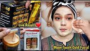 Get Glowy Skin At Home | Best Facial For All Skin types | Moon Touch Gold Facial Kit Honest Review..