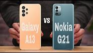 Samsung Galaxy A13 4G vs Nokia G21 4G Full Comparison✓