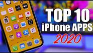 TOP 10 BEST iPhone Apps of 2020 !