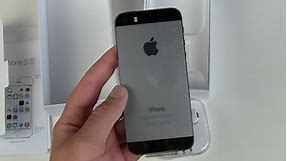 iPhone 5s Space Grey Unboxing