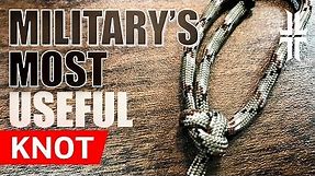 How to Tie the Military's MOST USEFUL KNOT (the BOWLINE)