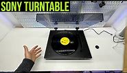Sony PS-LX310BT Turntable Unboxing and setup