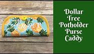 Easy Sewing Projects: Potholder Purse Caddy