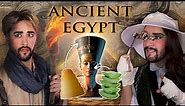 Ancient Egypt - Historically Accurate Skincare & Makeup Routine / Tutorial 💜🖤 The Welsh Twins