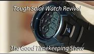 Reviving a Tough Solar Watch with a Drained Battery
