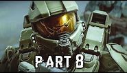 Halo 5 Guardians Walkthrough Gameplay Part 8 - Find Cortana - Campaign Mission 7 (Xbox One)