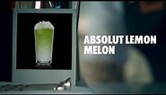 ABSOLUT LEMON MELON DRINK RECIPE - HOW TO MIX