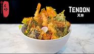 Japanese Tempura Rice Bowl Recipe (Japanese Tendon) | ASMR Tempura | Tempura Donburi Recipe
