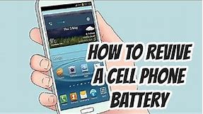 How to Revive a Cell Phone Battery