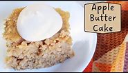 Vintage Recipe: Apple Butter Cake // An Easy Autumnal Dessert
