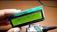 How To Interface LCD Display To NodeMCU Esp8266 using I2C Module