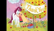 Uni The Unicorn🦄How To Say Thank You @playwithmome#unicorn #bedtimestory #readaloud #childrensbooks