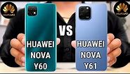 Huawei Nova Y60 Vs Huawei Nova Y61. #Trakontech #Huawei Nova Y60 #Huawei Nova Y61.
