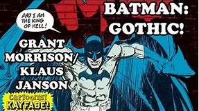 BATMAN goes GOTHIC in the Hands of GRANT MORRISON and KLAUS JANSON!