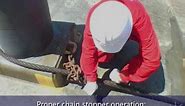 Use of Chain Stopper
