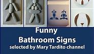 40+ Creative and Funny Bathroom Signs