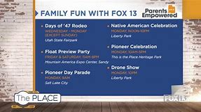 It's all about Pioneer Day in this week's Family Fun with Fox 13