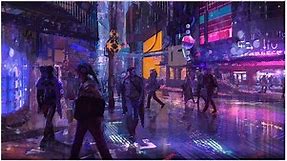 Ghost In The Shell - Cyberpunk City