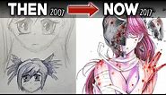 My Old Drawings - Then VS Now! (10 Years of Art Improvement)