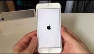 iPhone 7 Plus 128GB Silver - First Boot Up