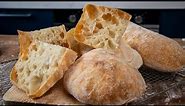 A Great Homemade Open Textured Ciabatta Bread Made by Hand Without Fancy Equipment