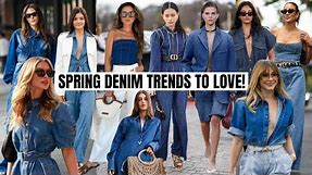 Denim Trends To Love | Spring Fashion 2024