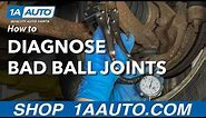 How to Diagnose a Bad Ball Joint