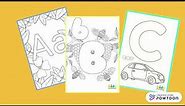 Free Printable Alphabet Coloring Pages for Kids