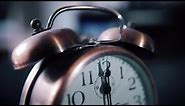Alarm Clock Ringing Stock Video