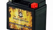 Pirate Battery Ytx5L-Bs High Performance - Maintenance Free - Sealed Agm Motorcycle Battery